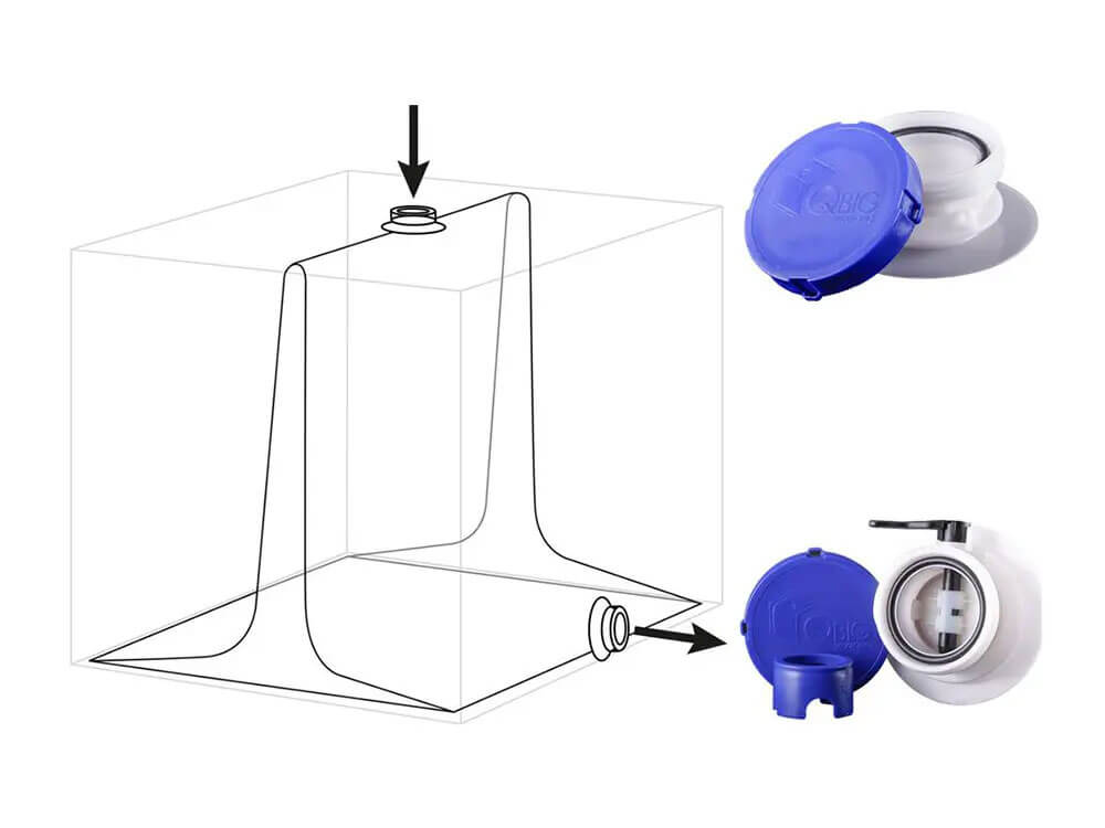 Fitment-oplossingen-heavy-duty-LDPE-liner-voedingsmiddelen-qbig-packaging